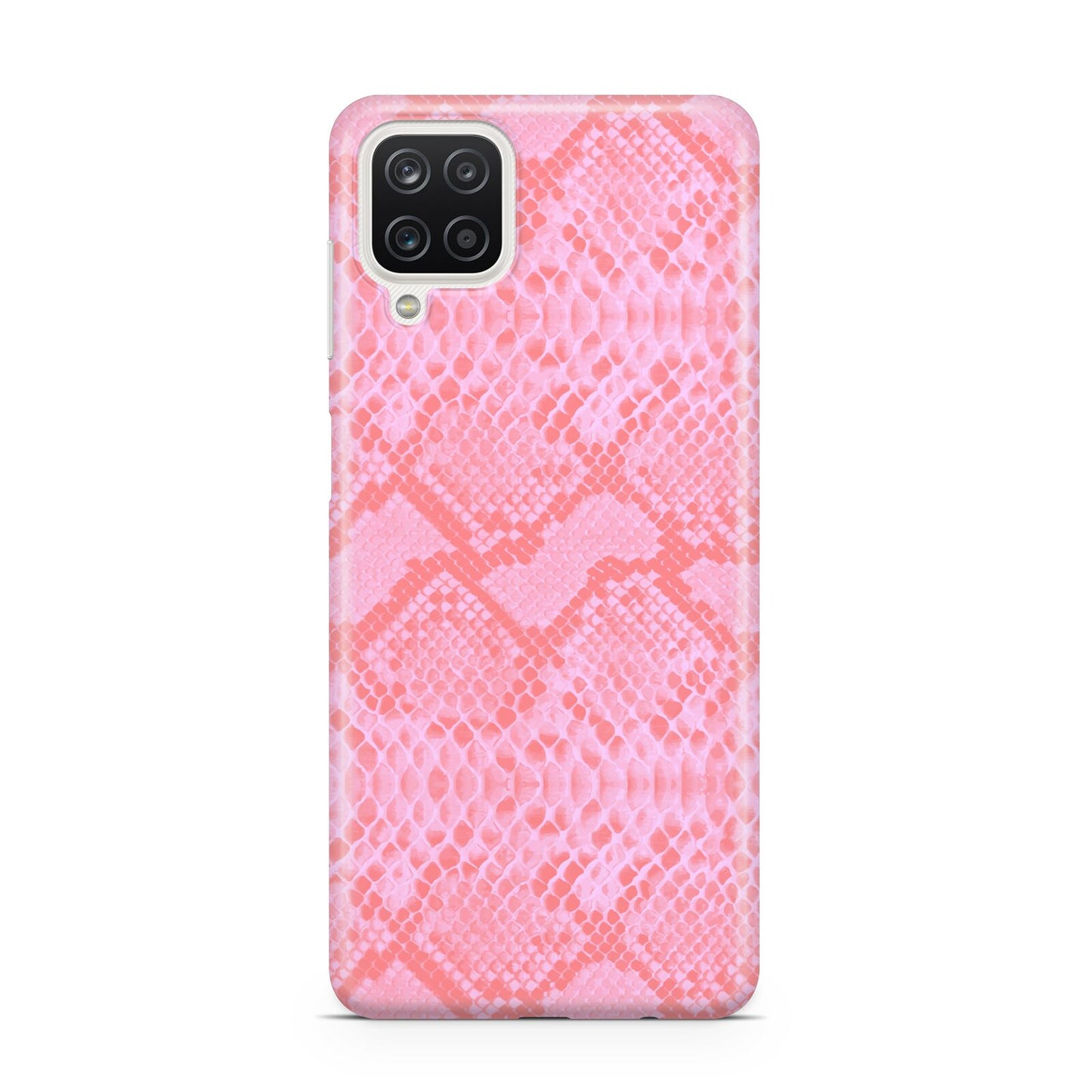 Pink Snakeskin Samsung A12 Case