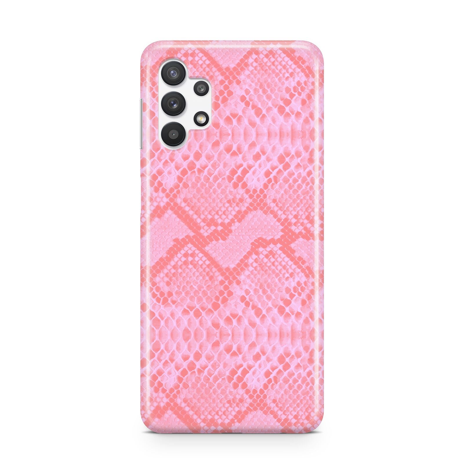 Pink Snakeskin Samsung A32 5G Case