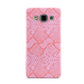 Pink Snakeskin Samsung Galaxy A3 Case