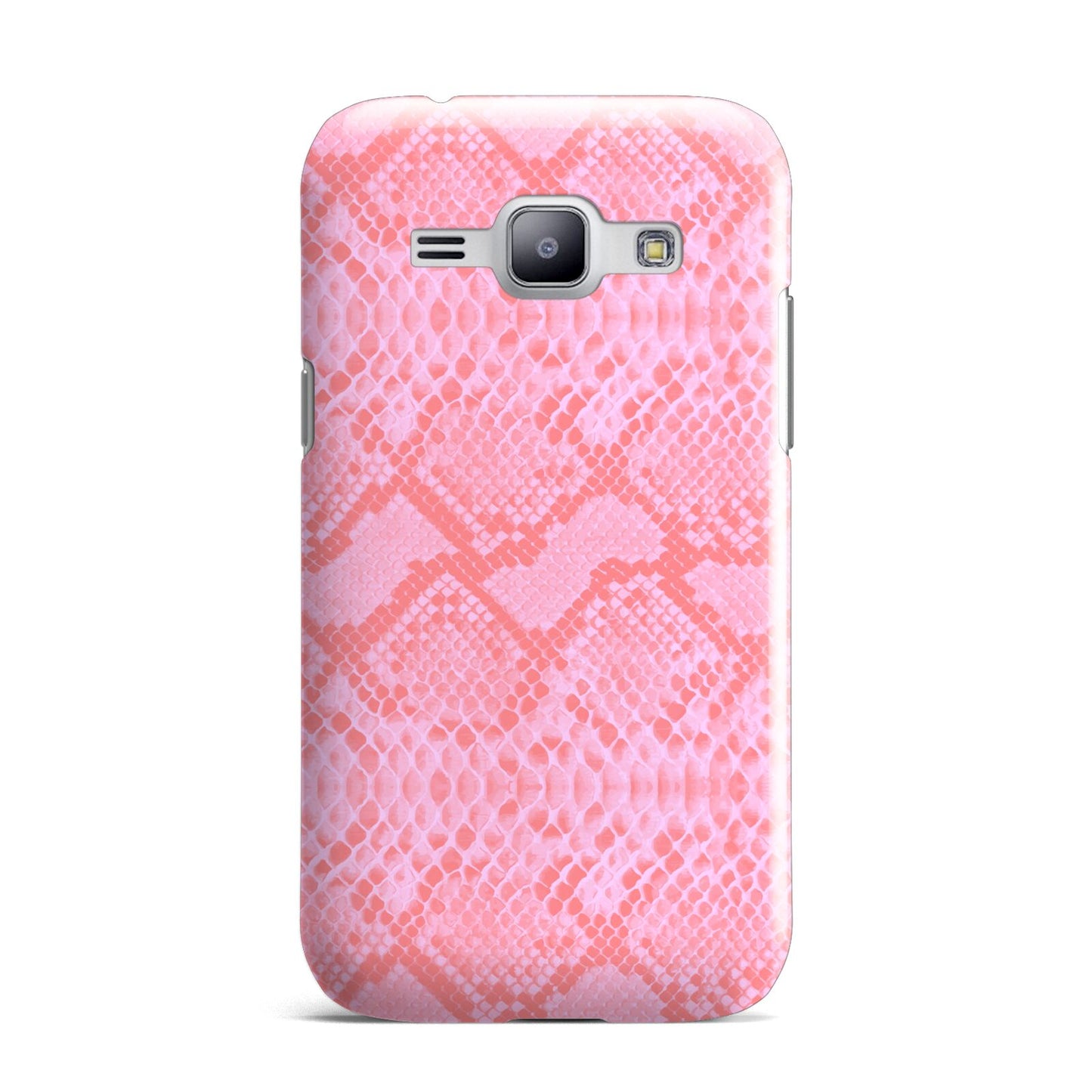 Pink Snakeskin Samsung Galaxy J1 2015 Case