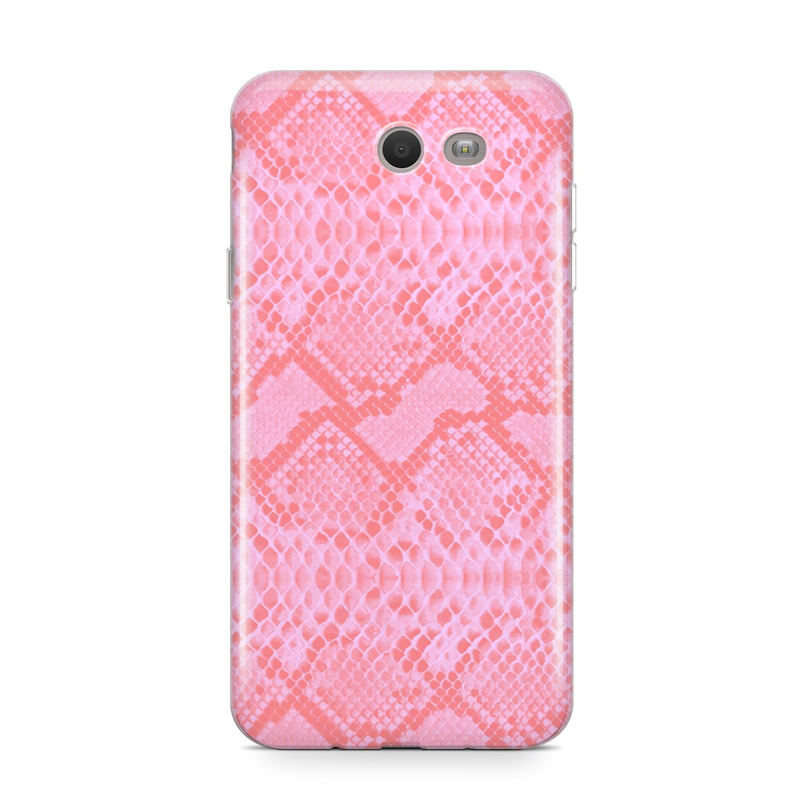Pink Snakeskin Samsung Galaxy J7 2017 Case