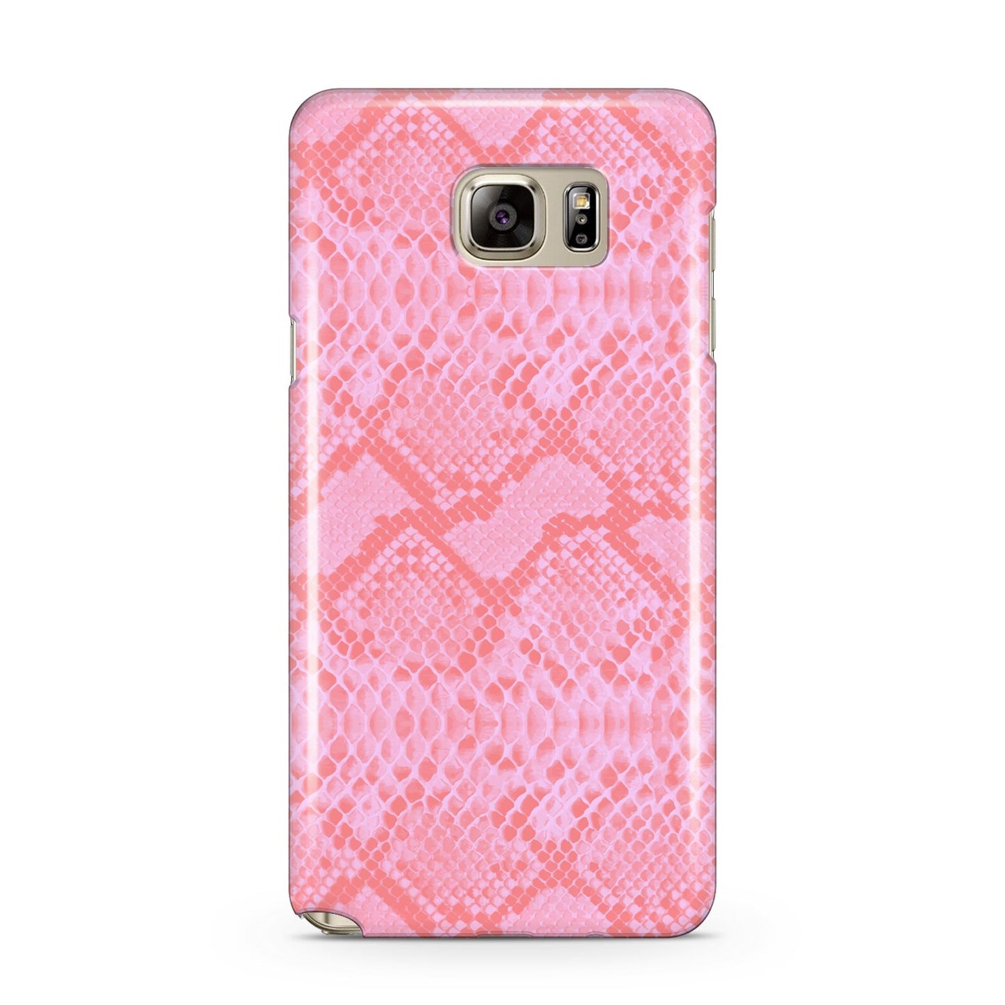 Pink Snakeskin Samsung Galaxy Note 5 Case