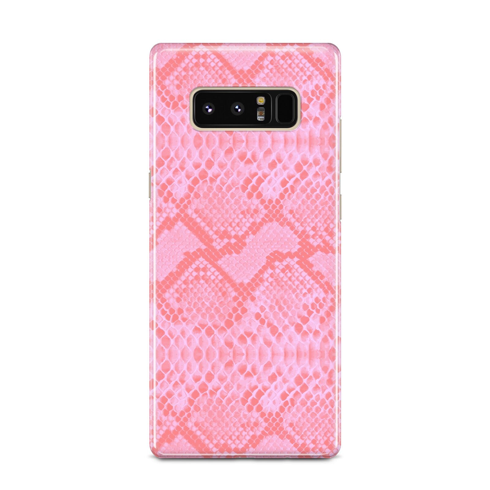 Pink Snakeskin Samsung Galaxy Note 8 Case