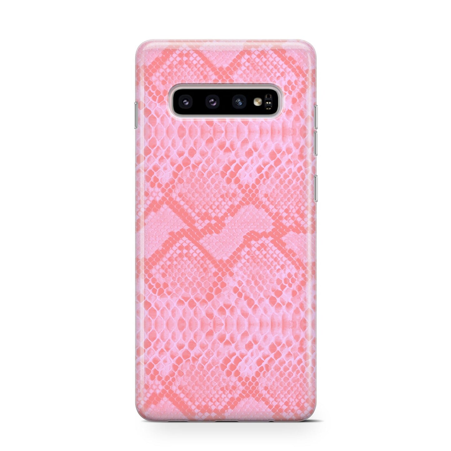 Pink Snakeskin Samsung Galaxy S10 Case