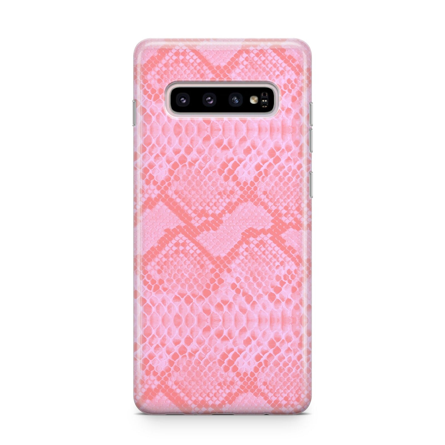 Pink Snakeskin Samsung Galaxy S10 Plus Case