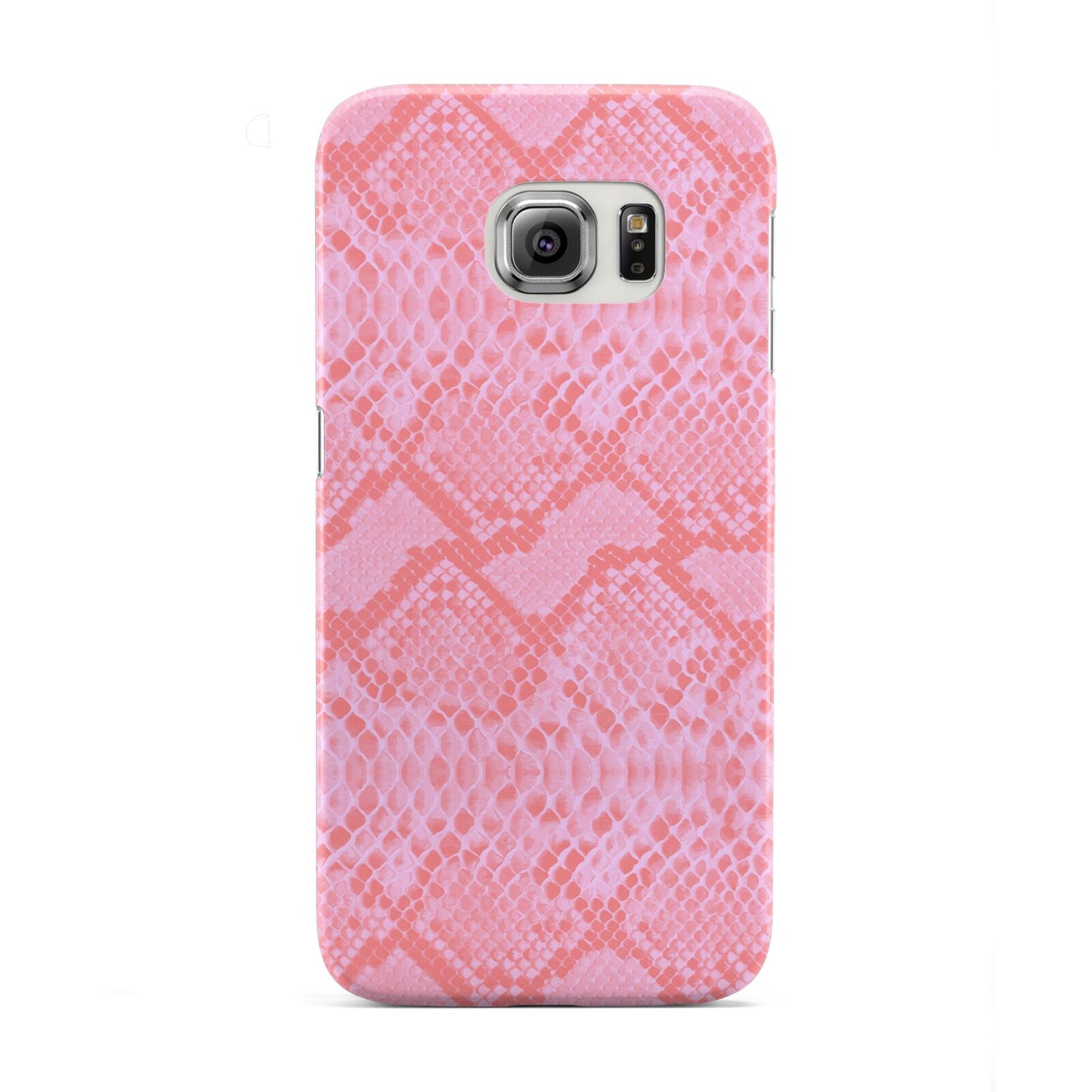 Pink Snakeskin Samsung Galaxy S6 Edge Case