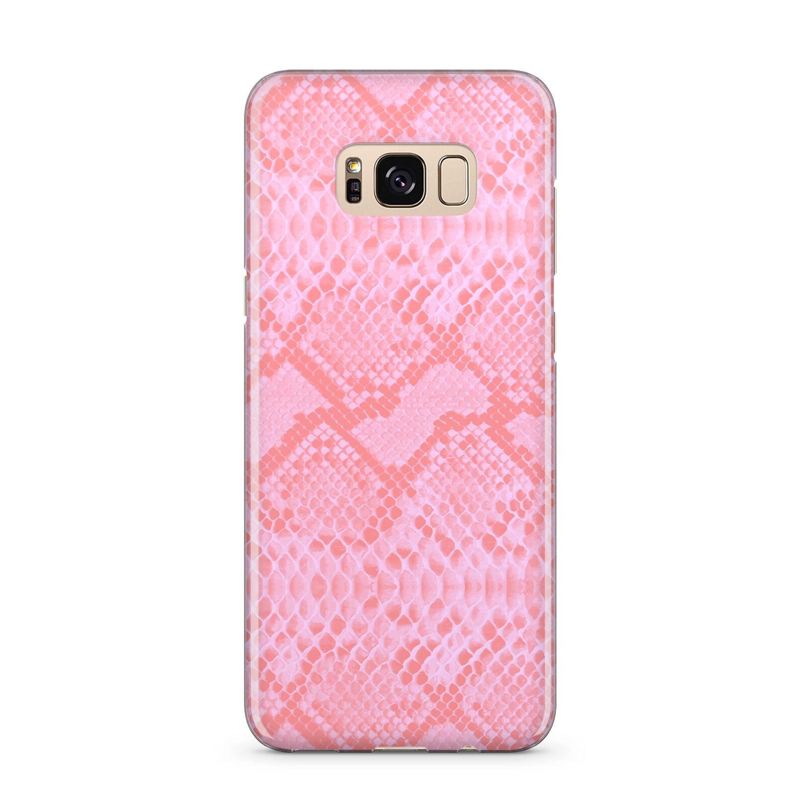 Pink Snakeskin Samsung Galaxy S8 Plus Case
