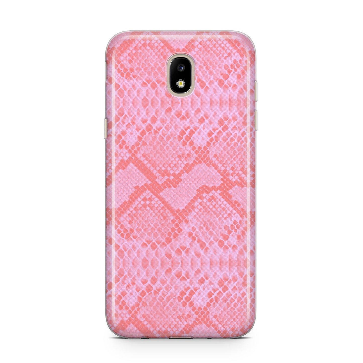 Pink Snakeskin Samsung J5 2017 Case