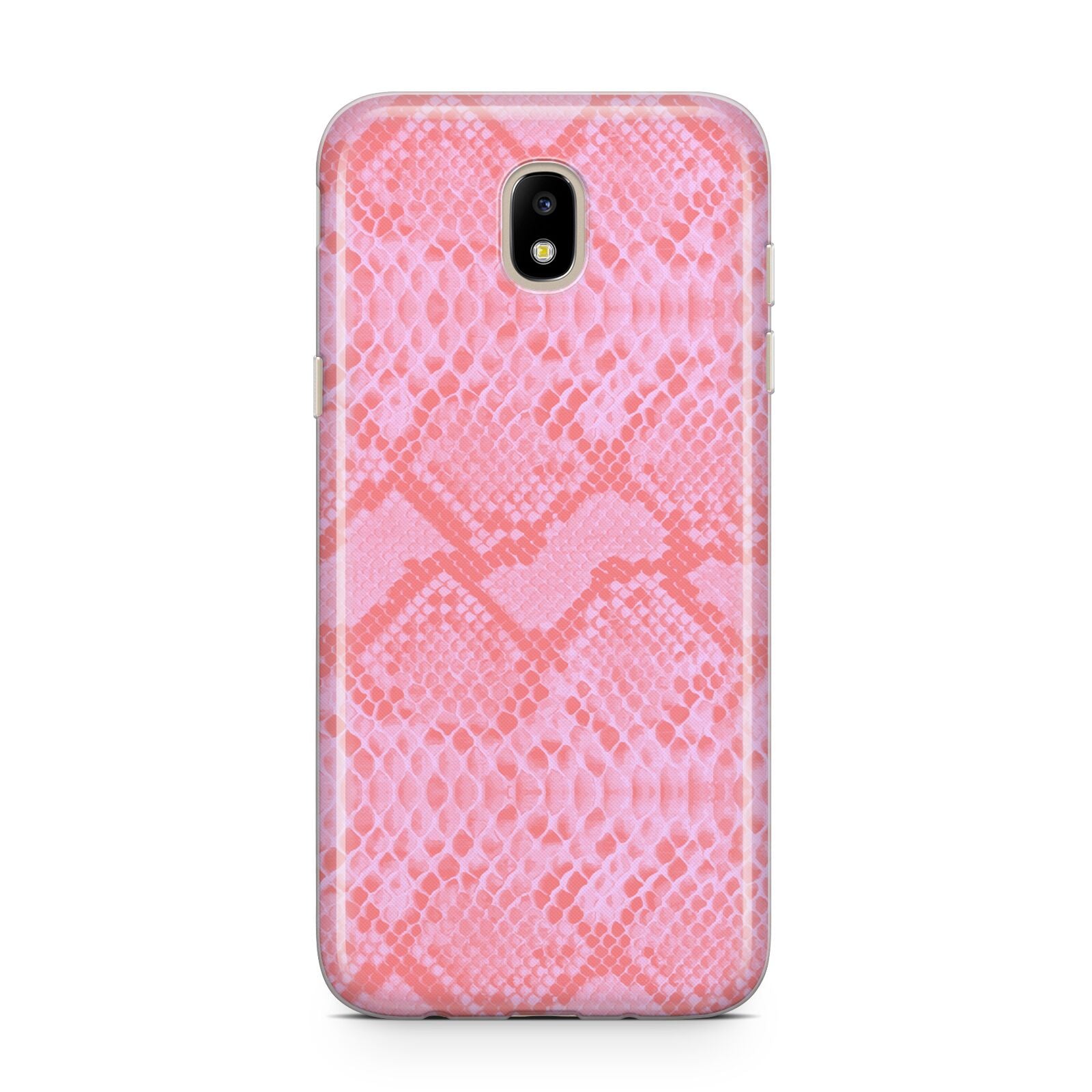 Pink Snakeskin Samsung J5 2017 Case