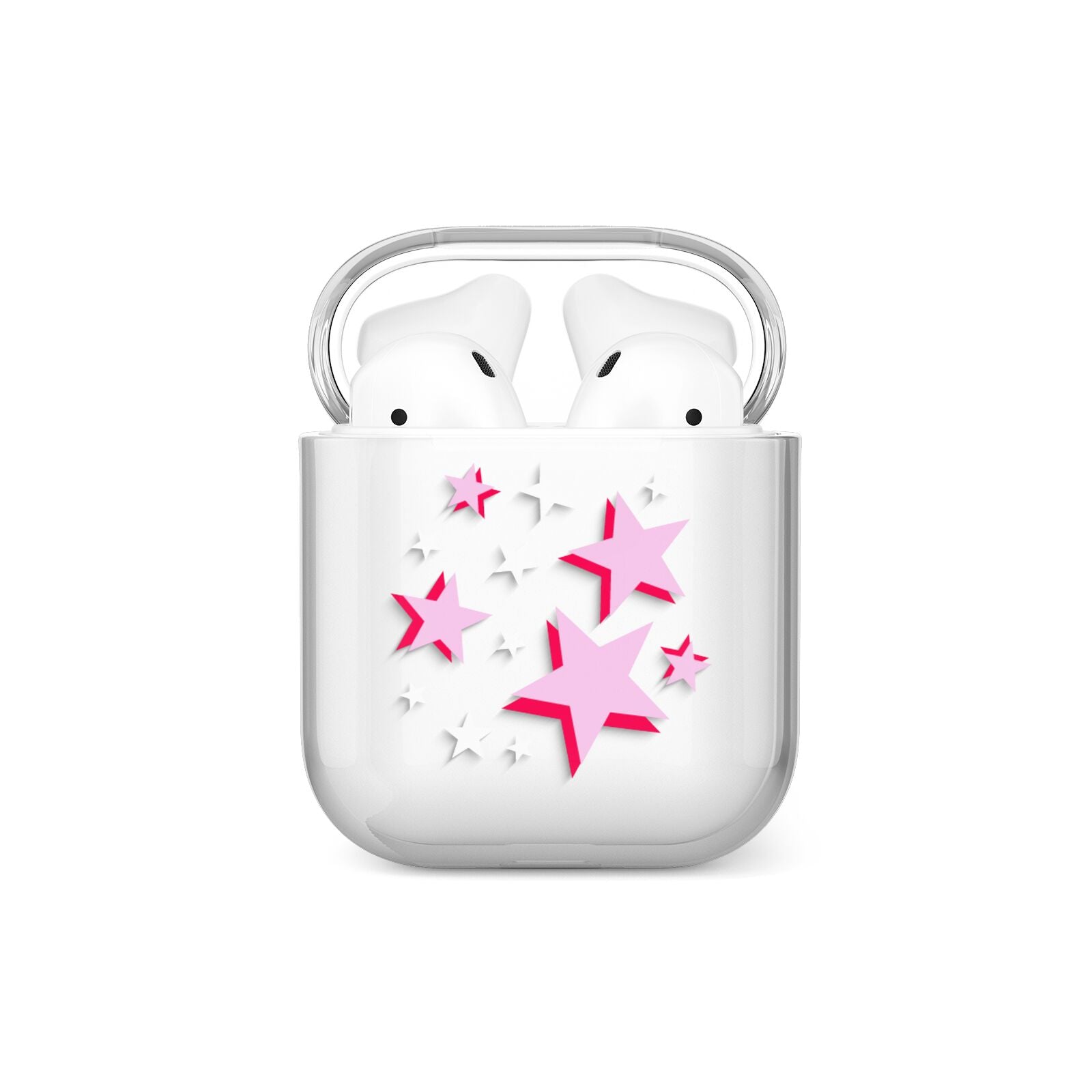 Pink Star AirPods Case