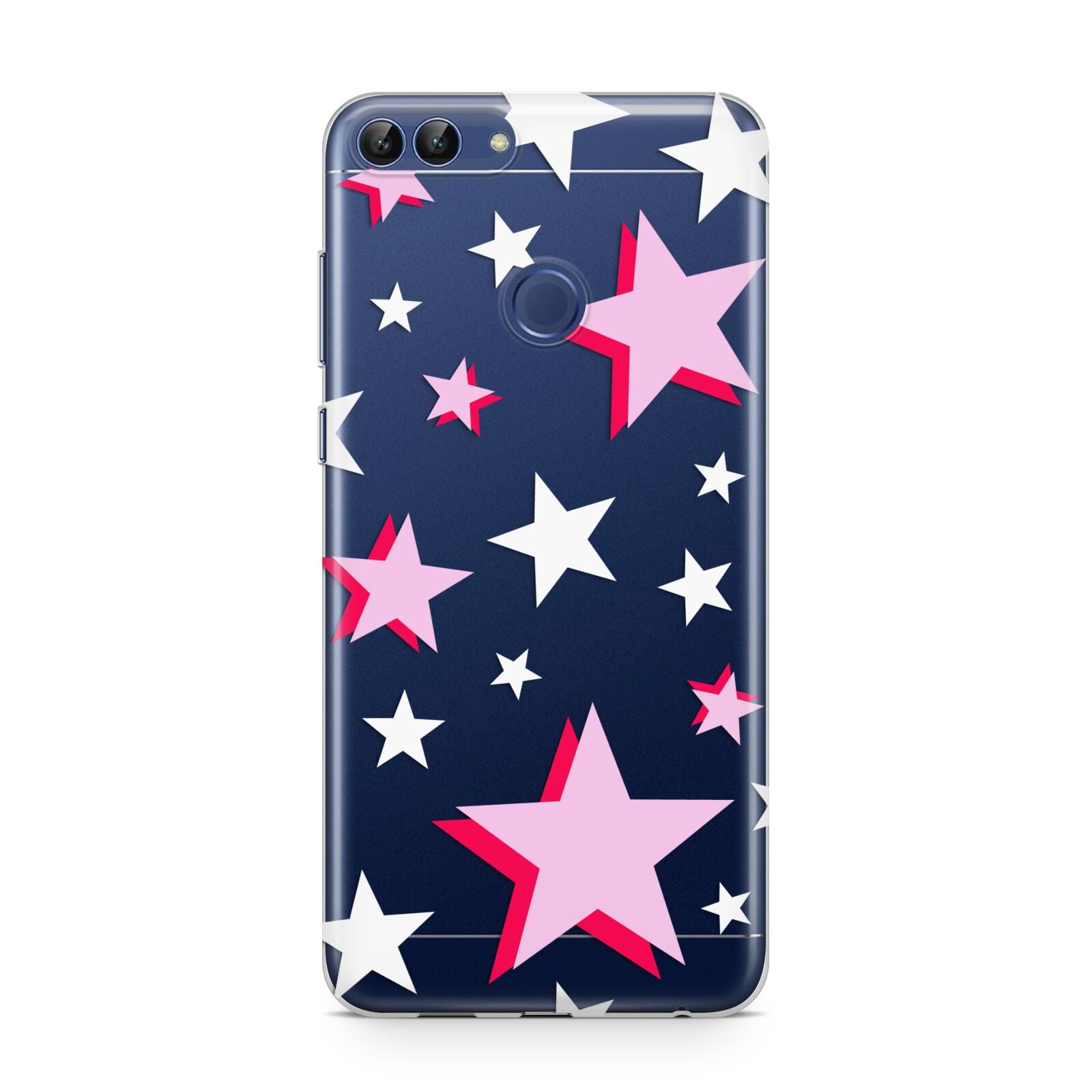 Pink Star Huawei P Smart Case