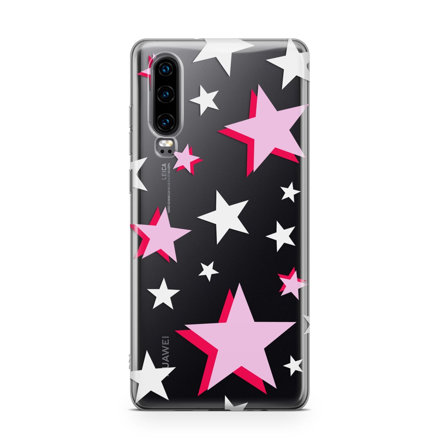 Pink Star Huawei P30 Phone Case