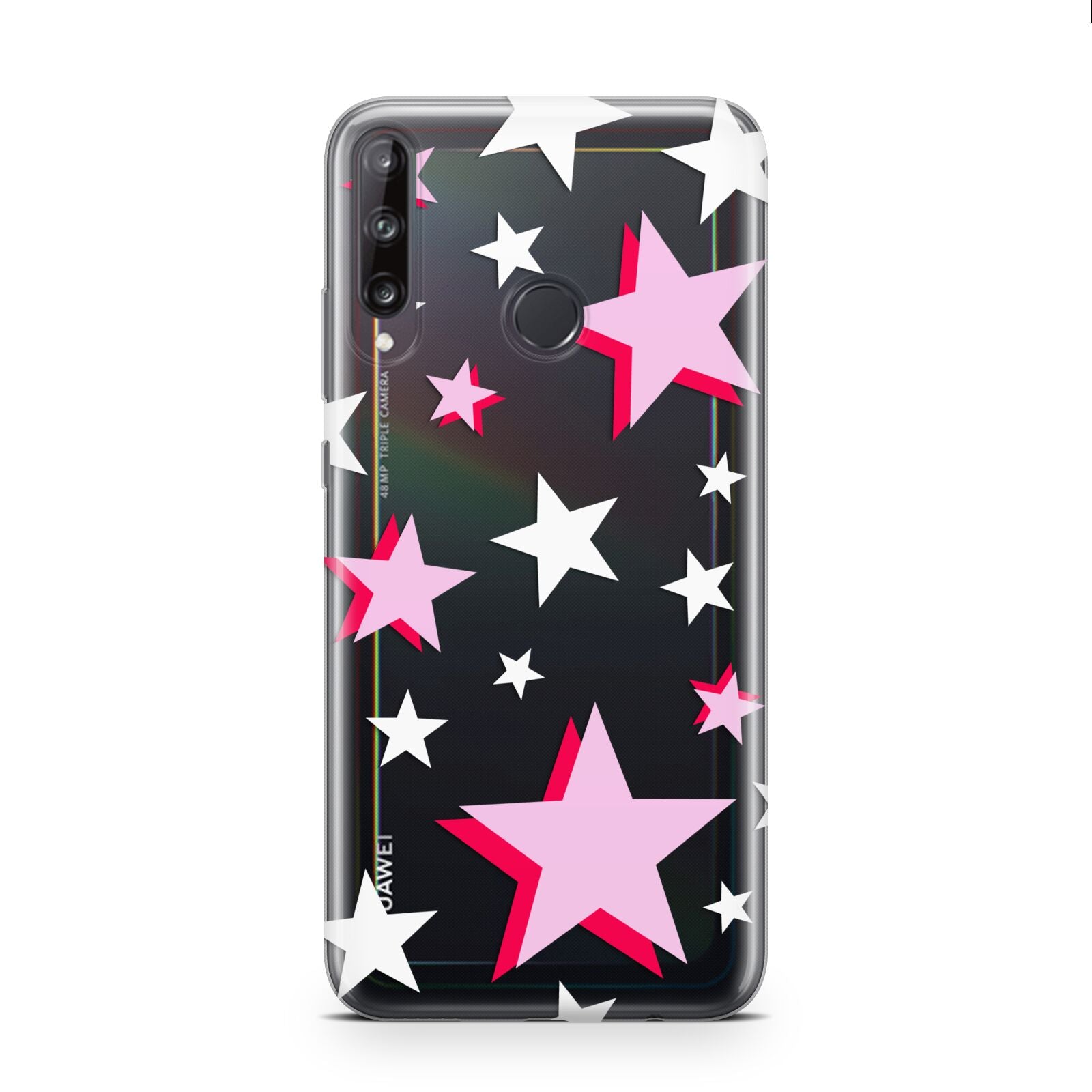 Pink Star Huawei P40 Lite E Phone Case