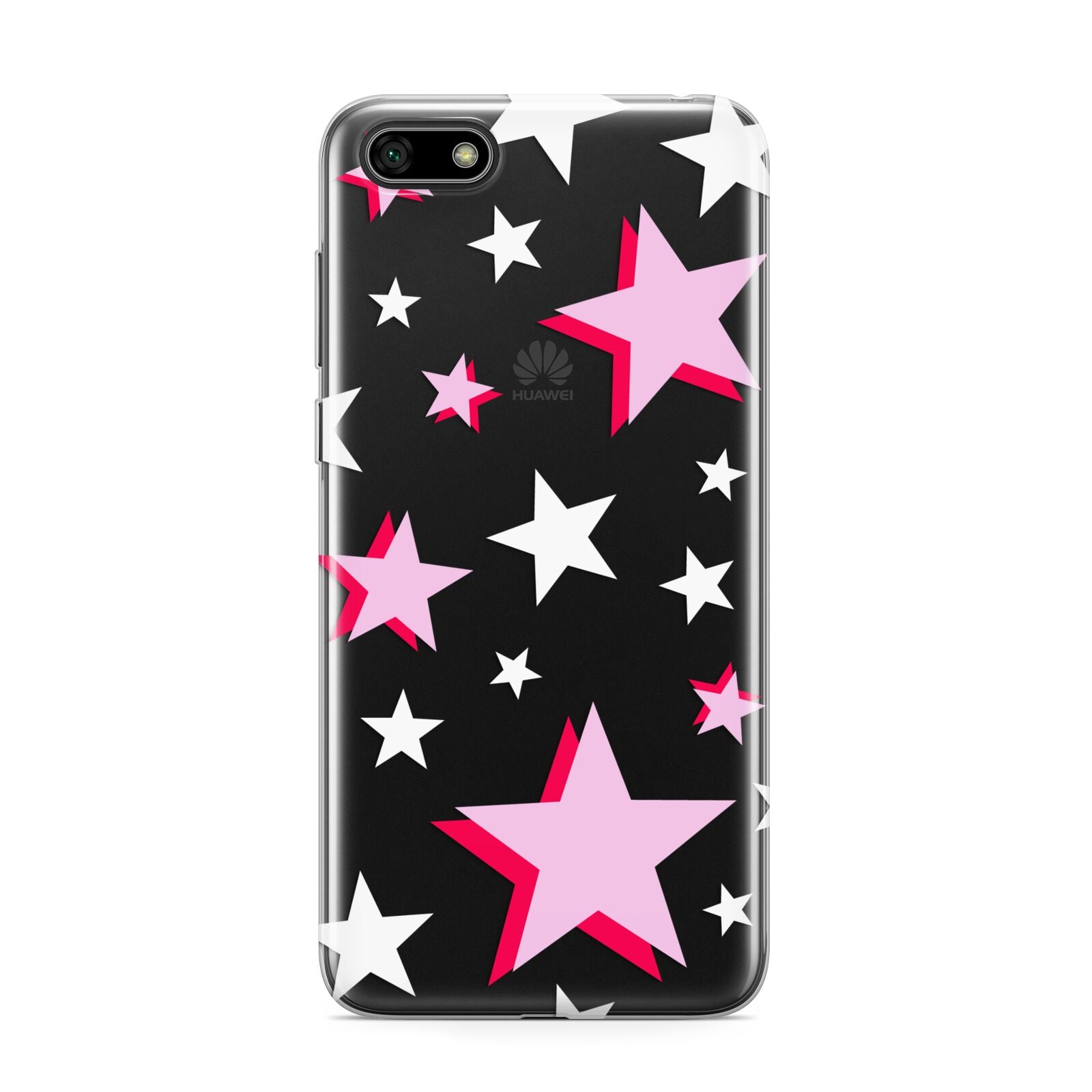 Pink Star Huawei Y5 Prime 2018 Phone Case