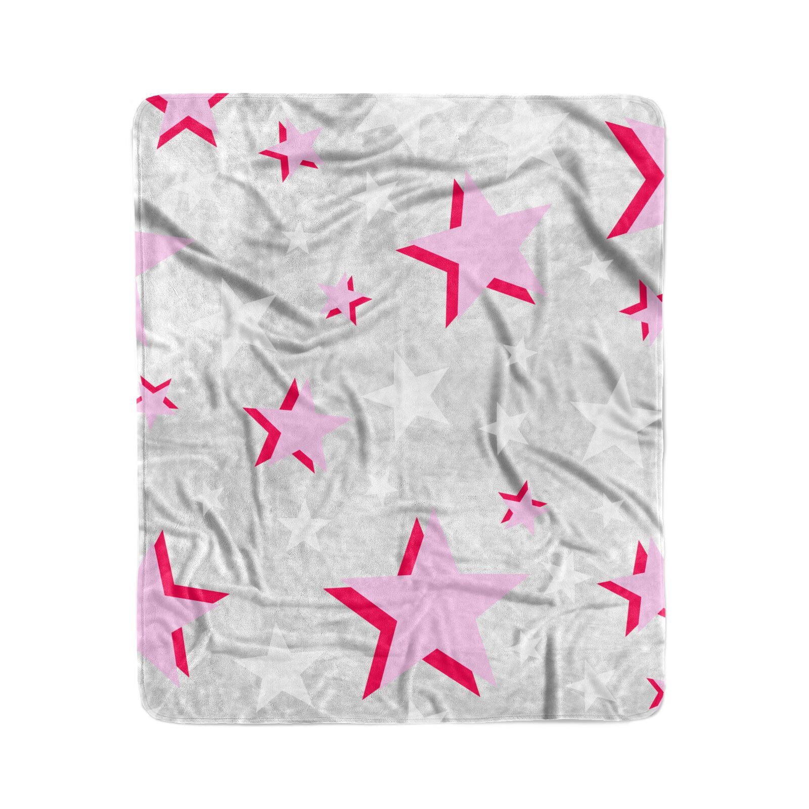 Pink star outlet blanket