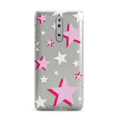 Pink Star Nokia Case