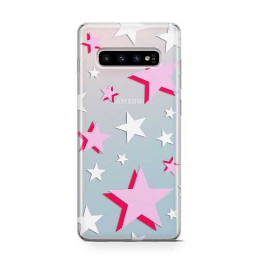 Pink Star Protective Samsung Galaxy Case