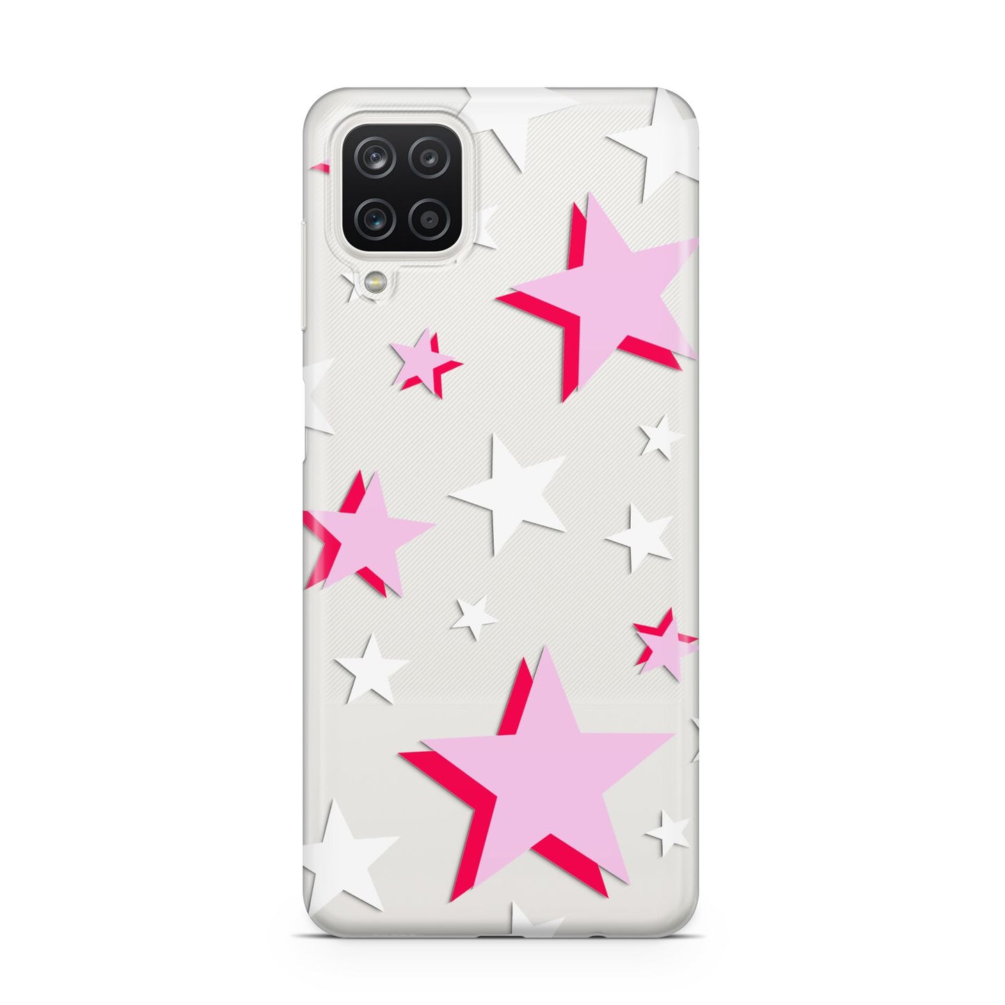 Pink Star Samsung A12 Case