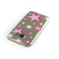 Pink Star Samsung Galaxy Case Front Close Up