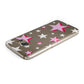 Pink Star Samsung Galaxy Case Top Cutout