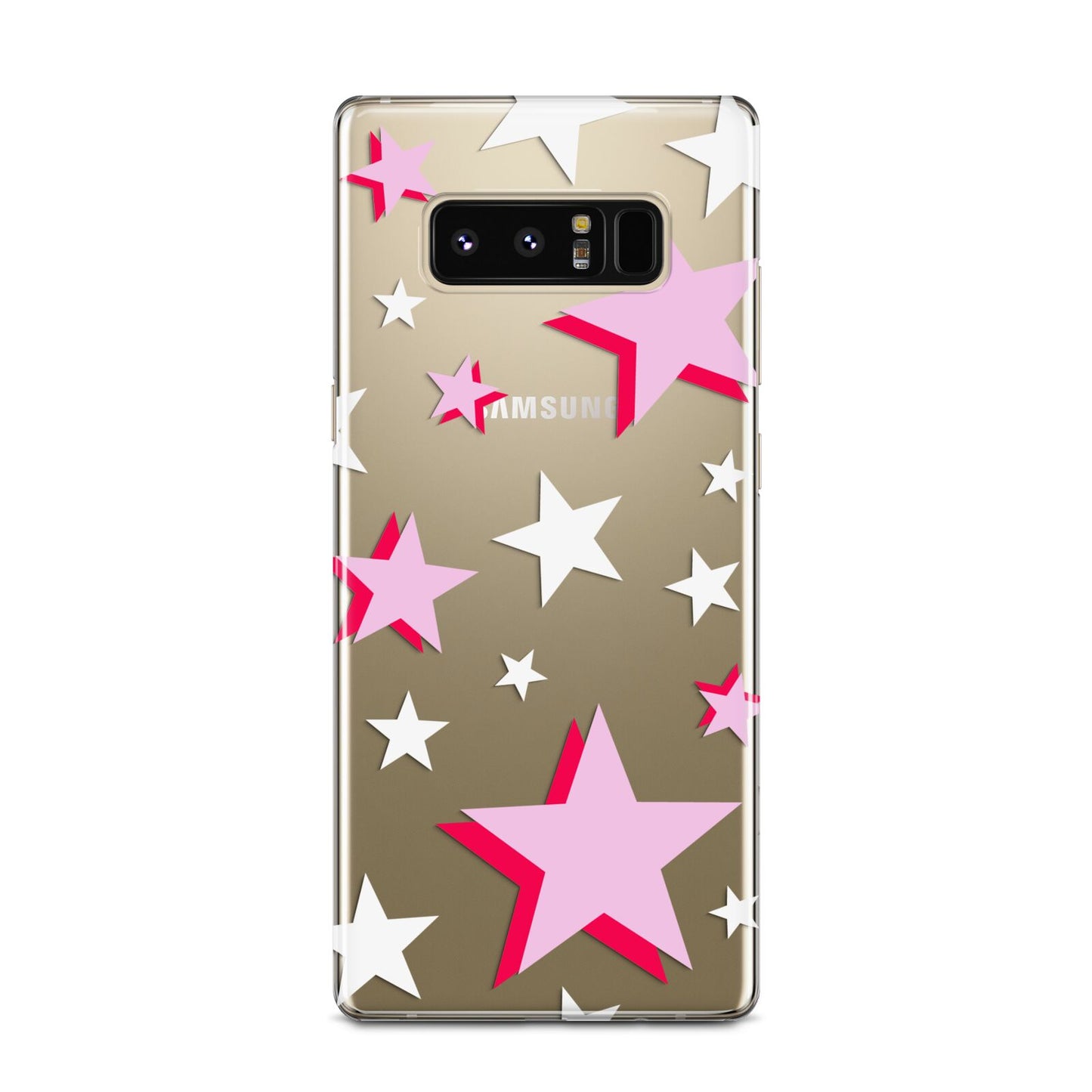 Pink Star Samsung Galaxy Note 8 Case