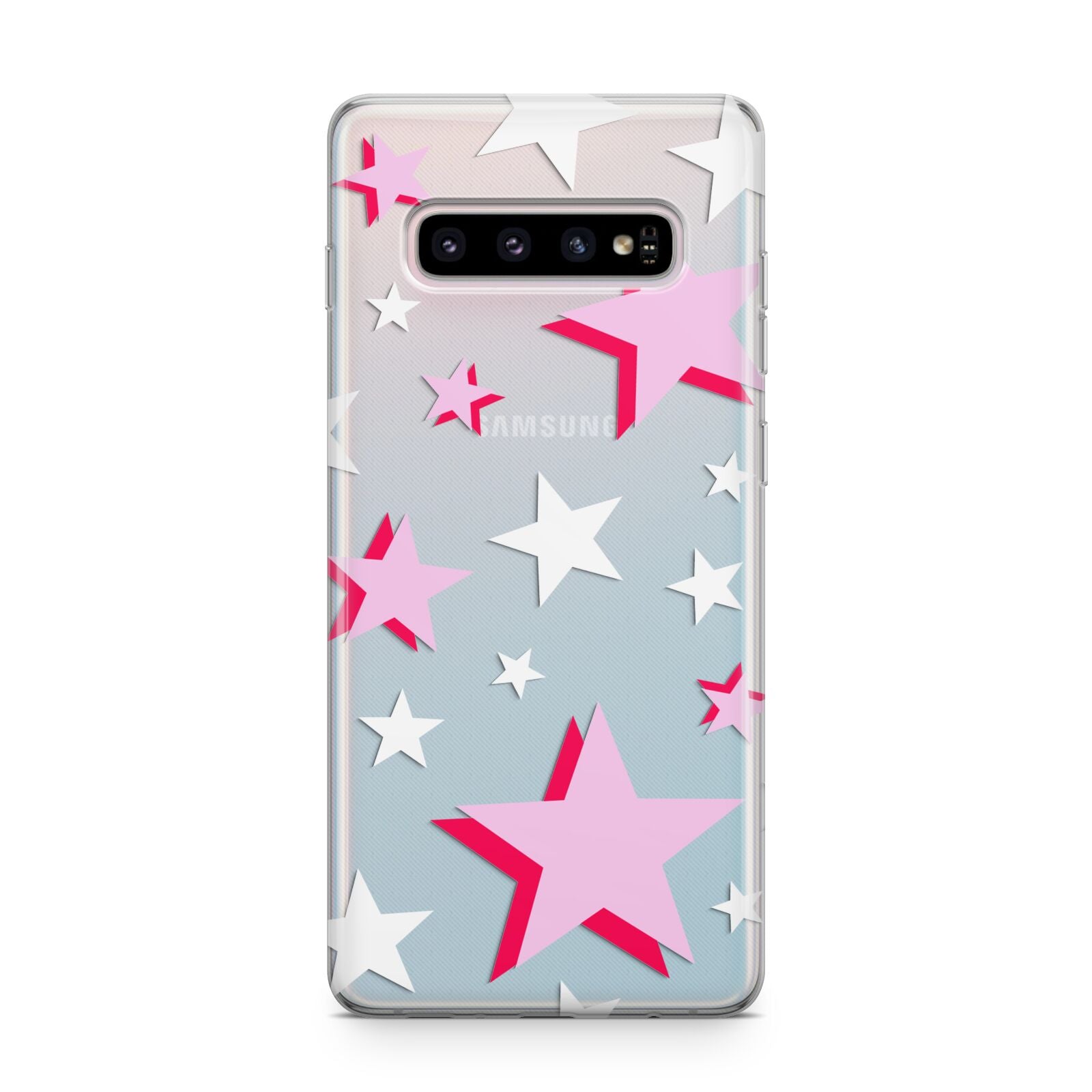 Pink Star Samsung Galaxy S10 Plus Case