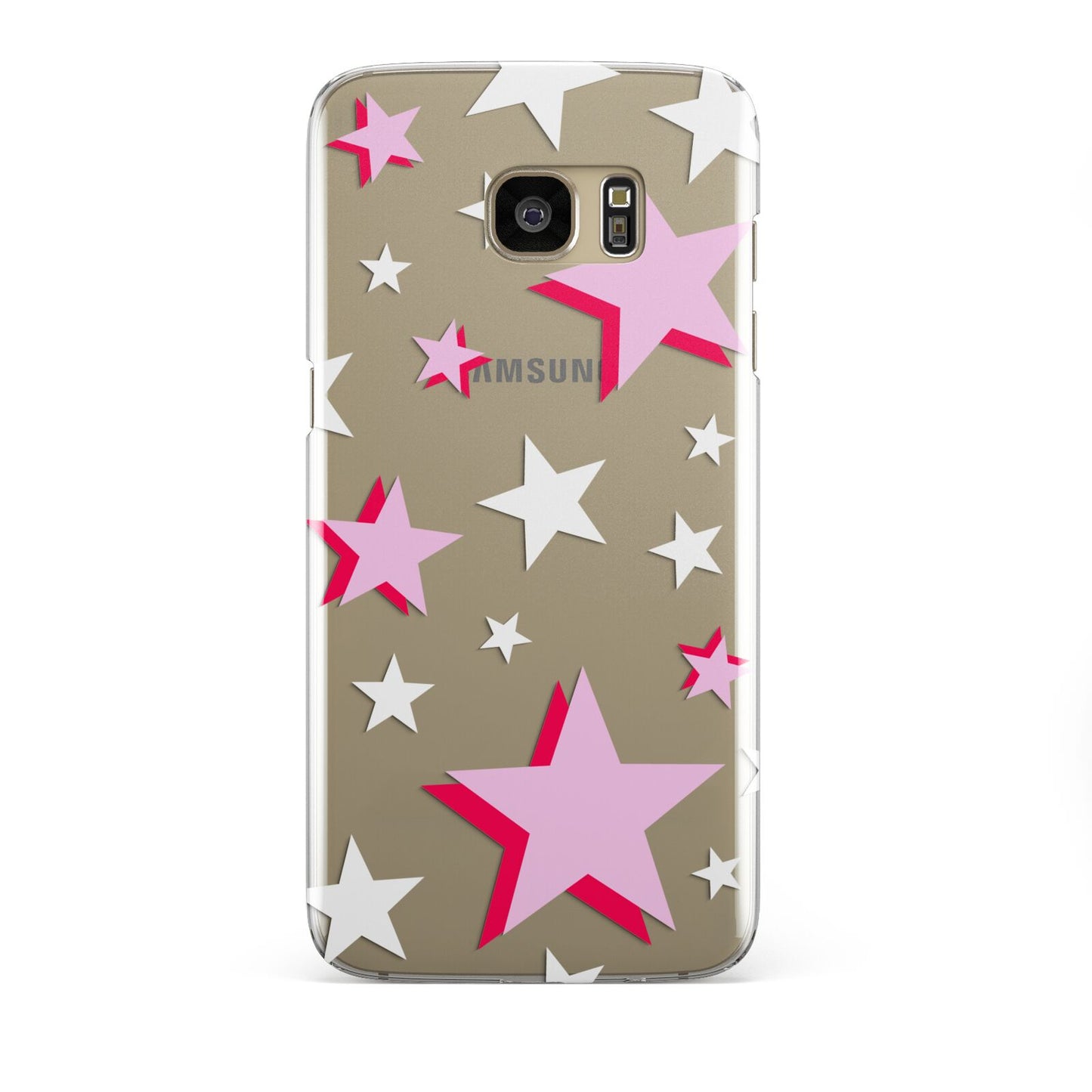Pink Star Samsung Galaxy S7 Edge Case