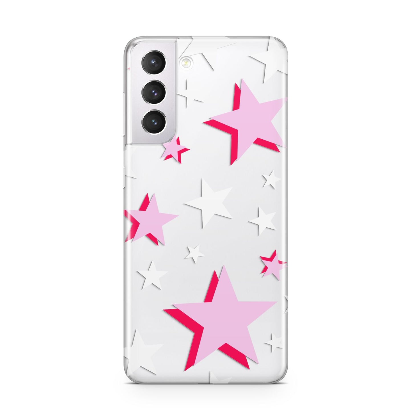 Pink Star Samsung S21 Case