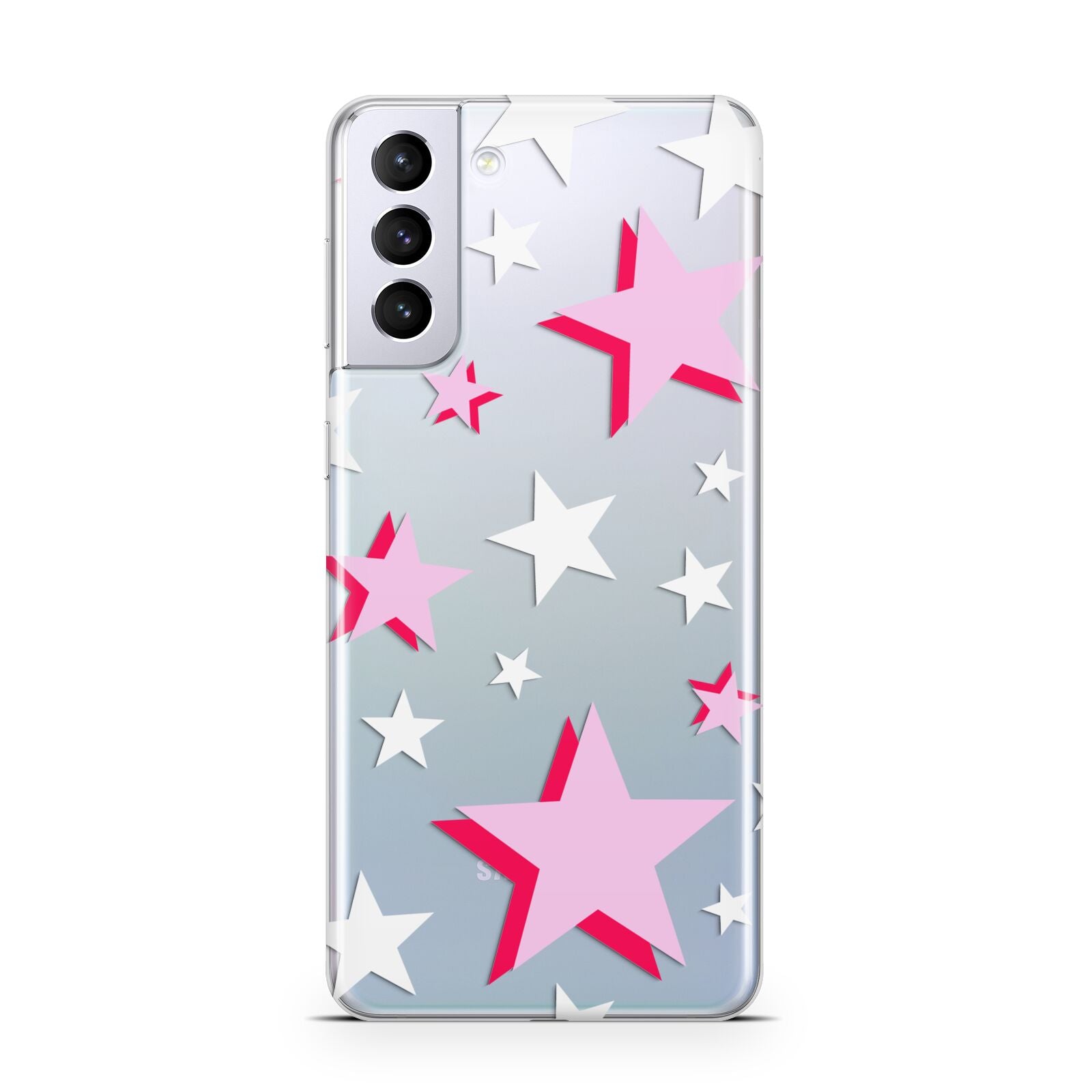 Pink Star Samsung S21 Plus Case