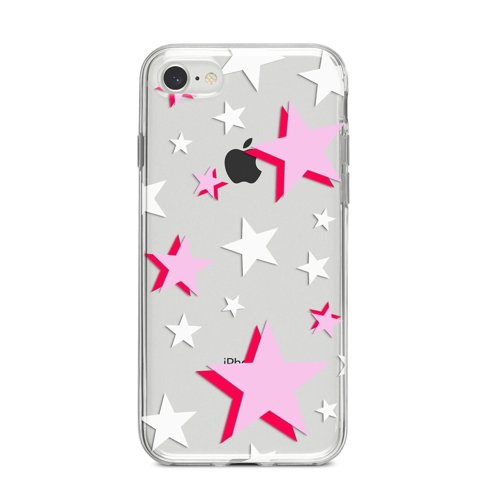 Pink Star iPhone Case