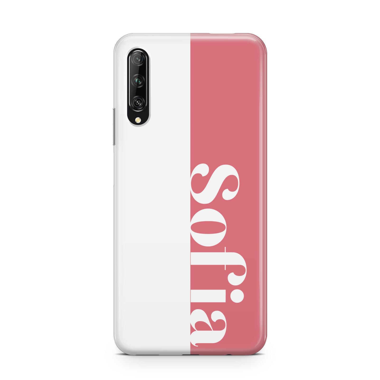 Pink White Personalised Huawei P Smart Pro 2019