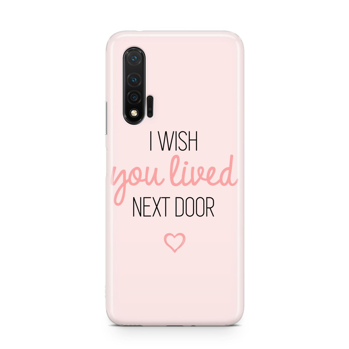 Pink Wish You Were Here Huawei Nova 6 Phone Case