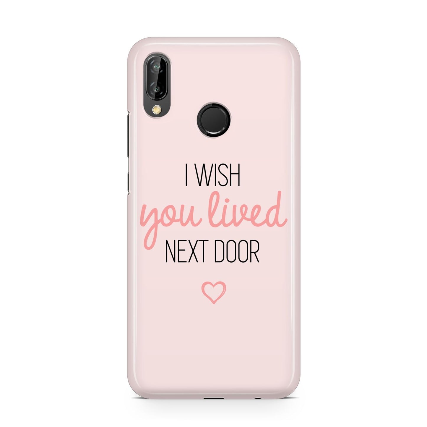 Pink Wish You Were Here Huawei P20 Lite Phone Case