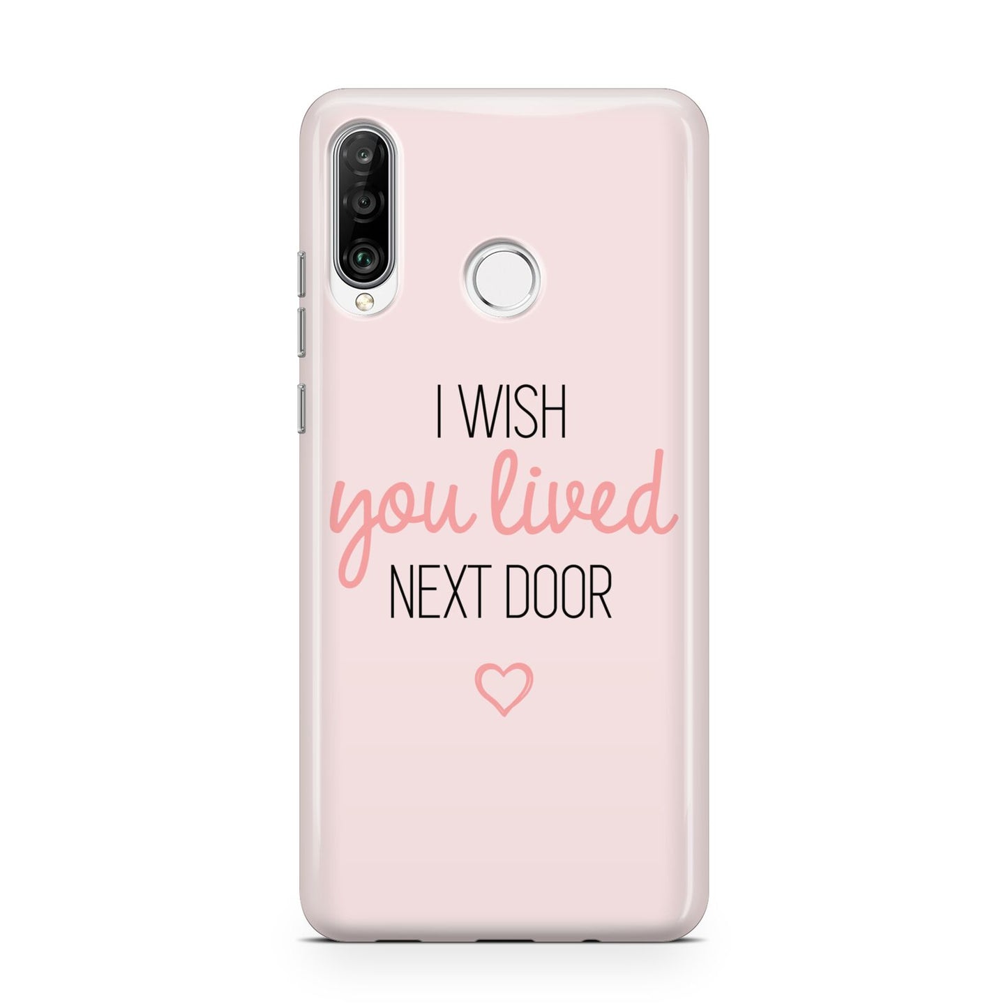 Pink Wish You Were Here Huawei P30 Lite Phone Case