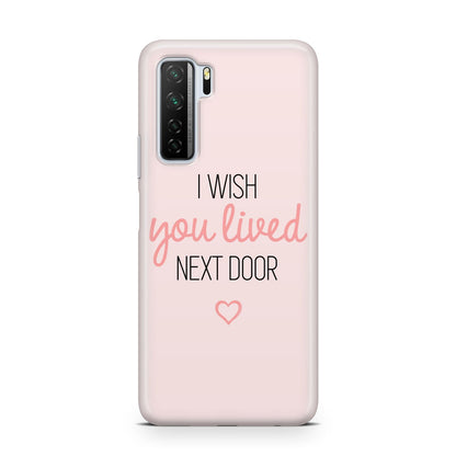 Pink Wish You Were Here Huawei P40 Lite 5G Phone Case