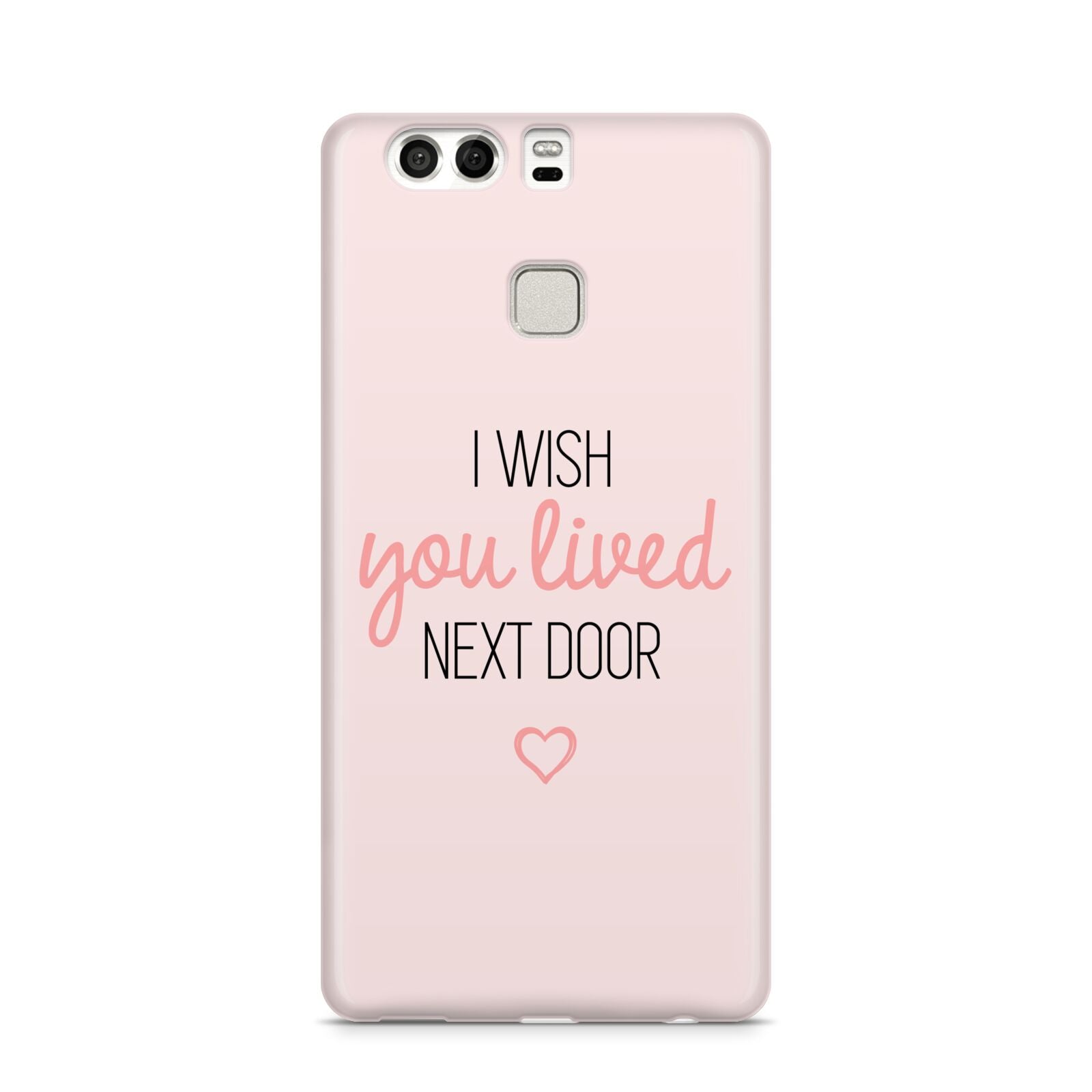 Pink Wish You Were Here Huawei P9 Case