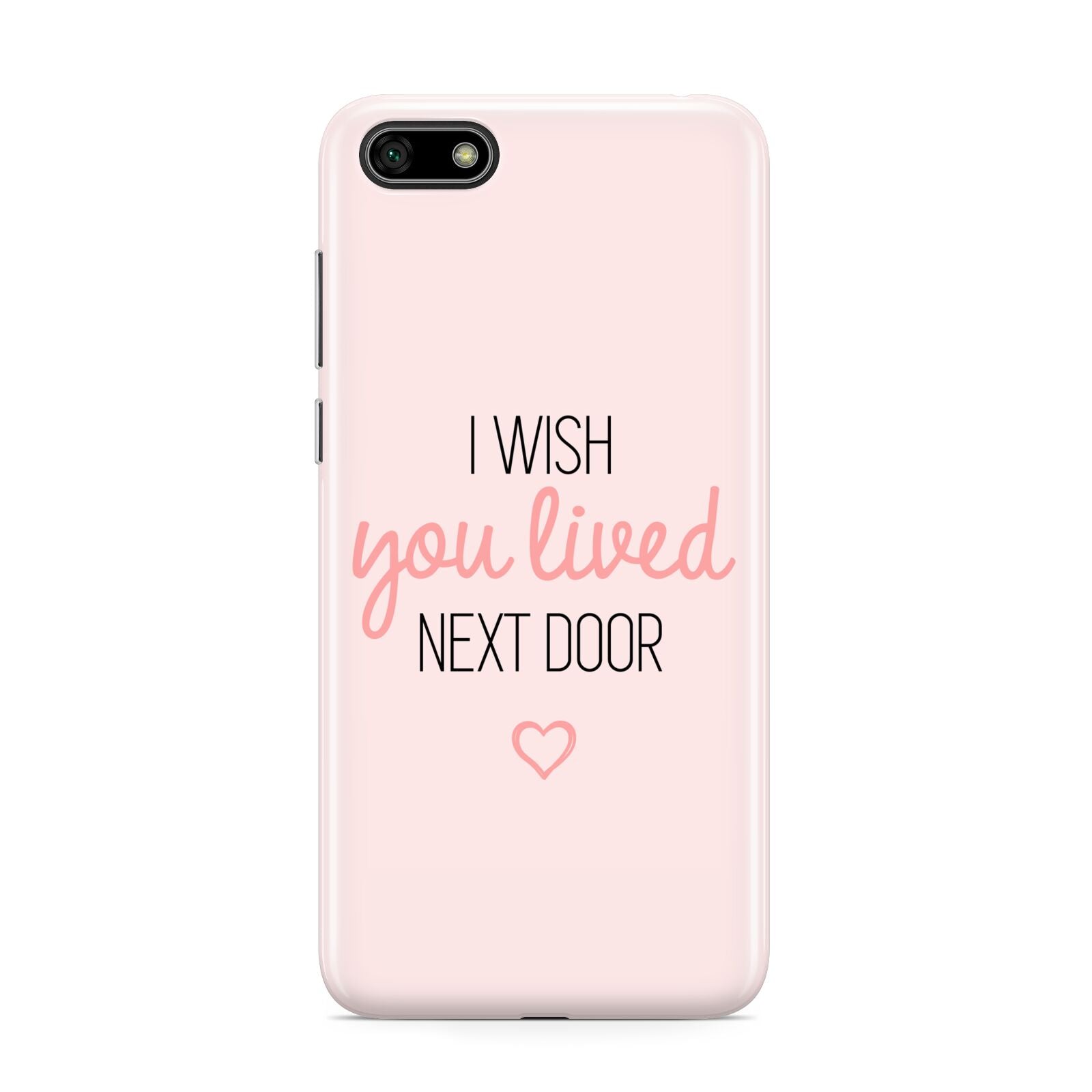 Pink Wish You Were Here Huawei Y5 Prime 2018 Phone Case