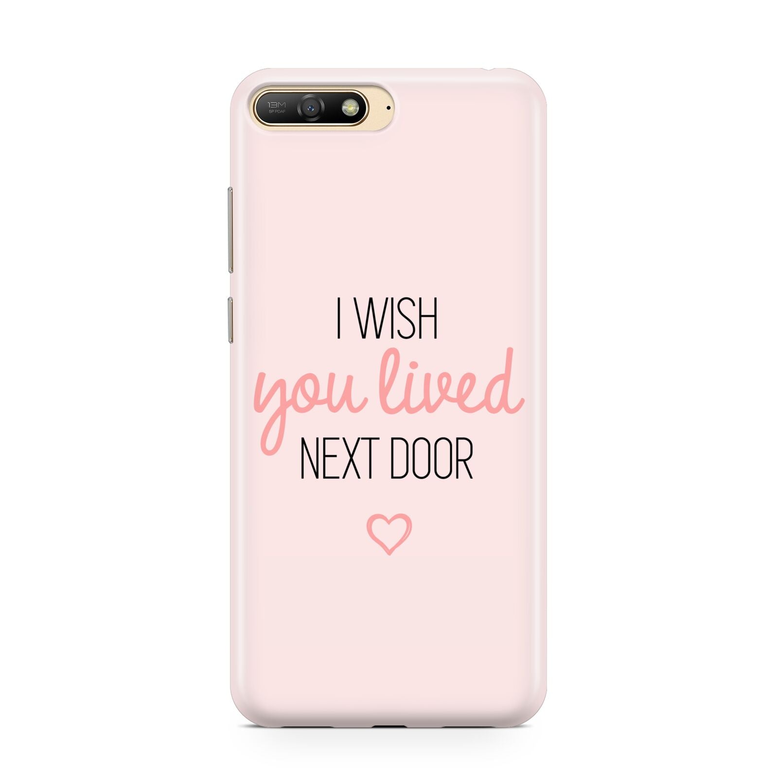 Pink Wish You Were Here Huawei Y6 2018