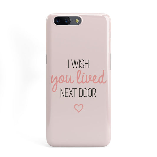 Pink Wish You Were Here OnePlus Case