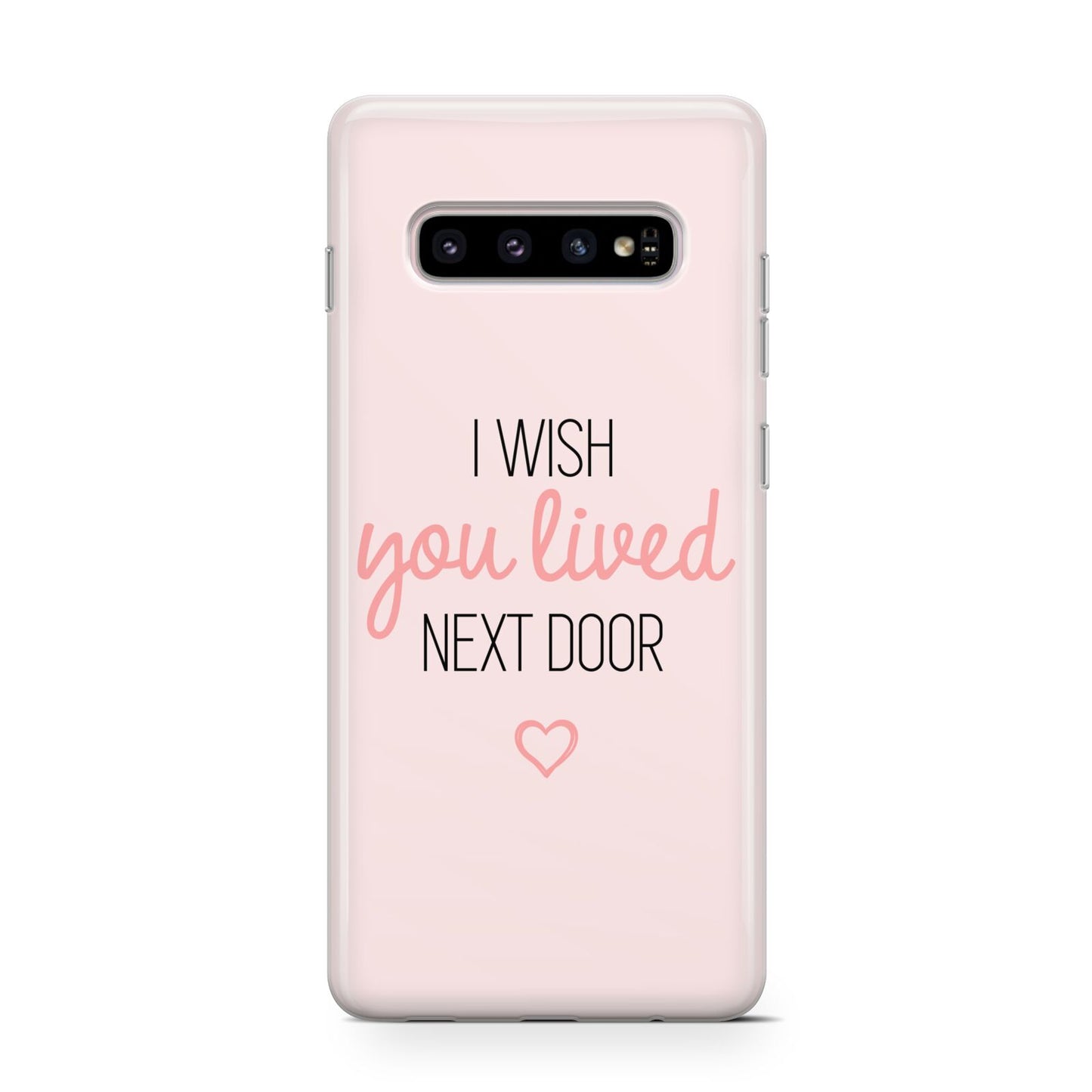 Pink Wish You Were Here Protective Samsung Galaxy Case