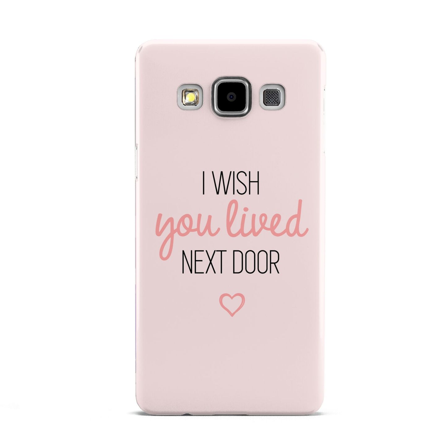 Pink Wish You Were Here Samsung Galaxy A5 Case