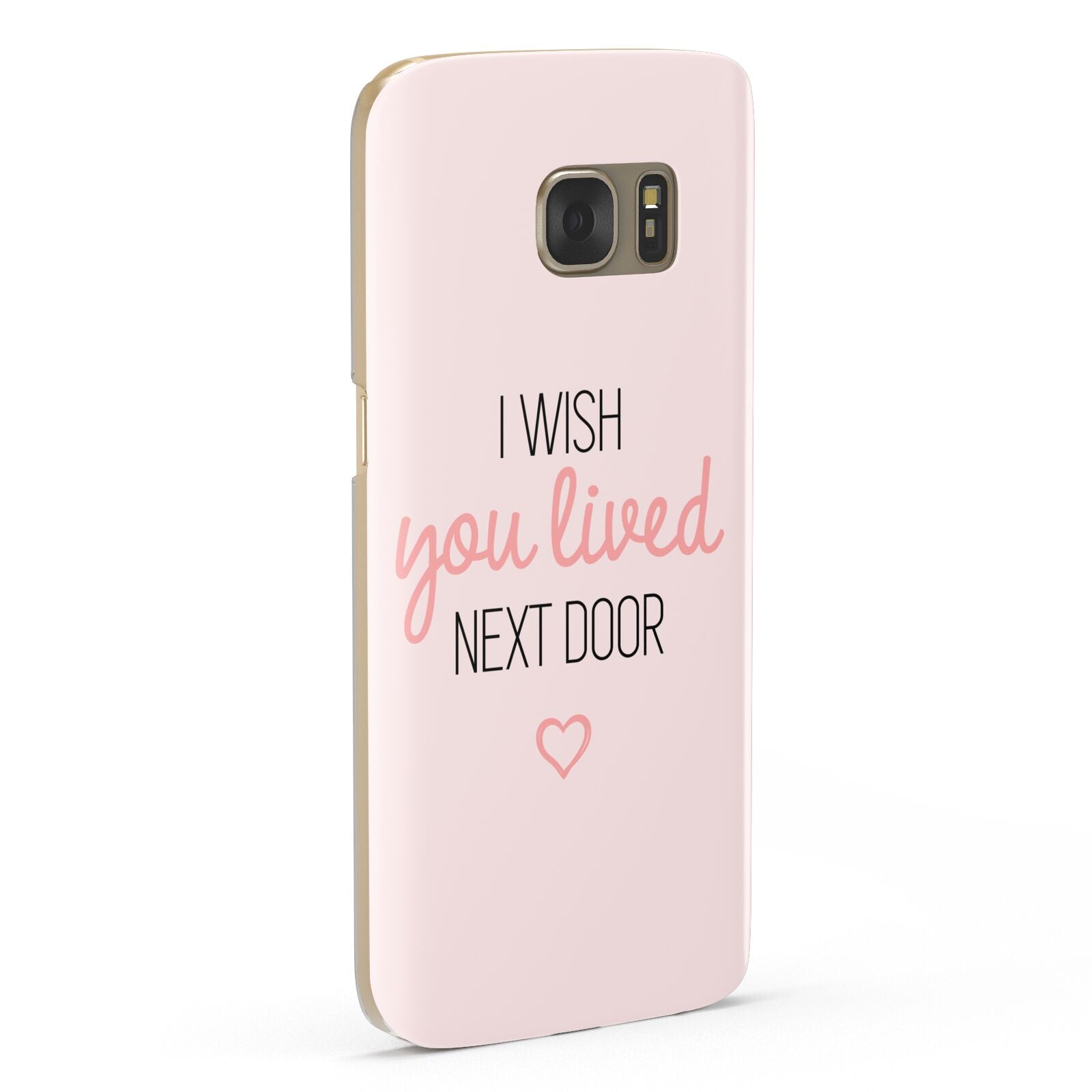 Pink Wish You Were Here Samsung Galaxy Case Fourty Five Degrees