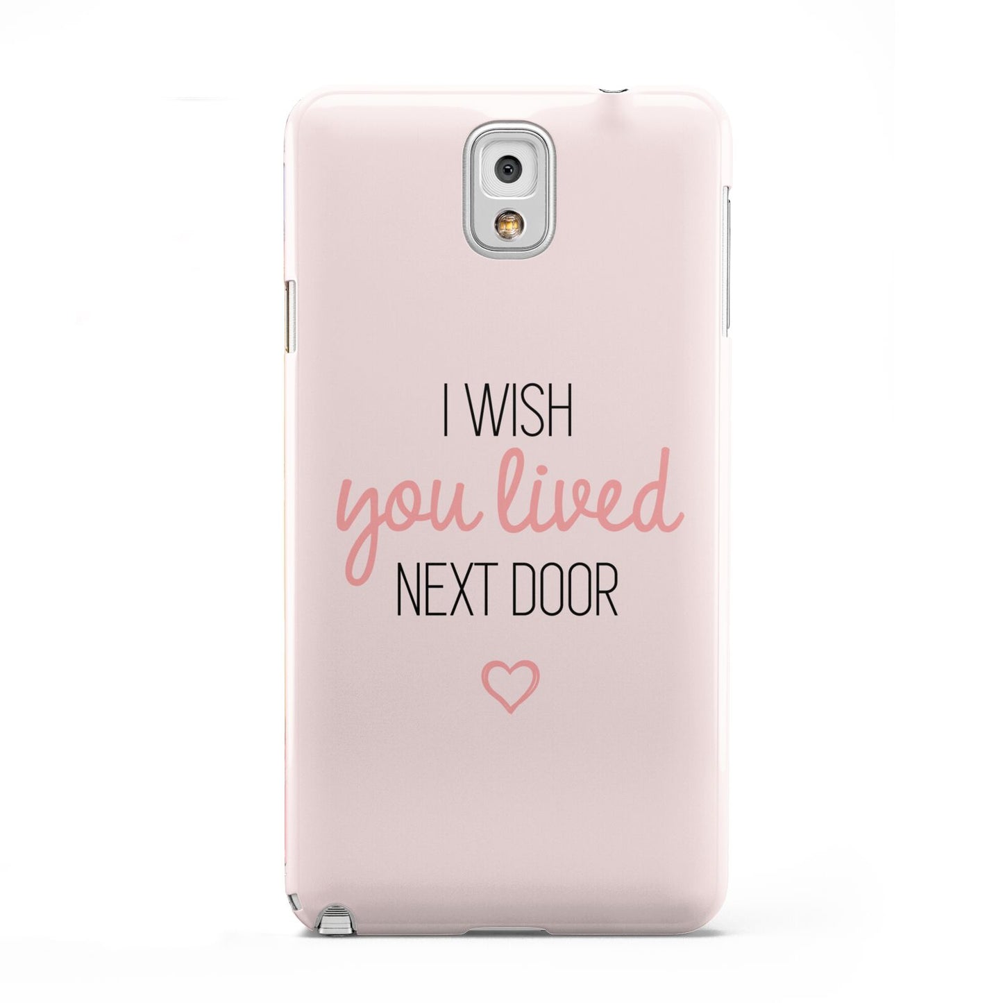 Pink Wish You Were Here Samsung Galaxy Note 3 Case