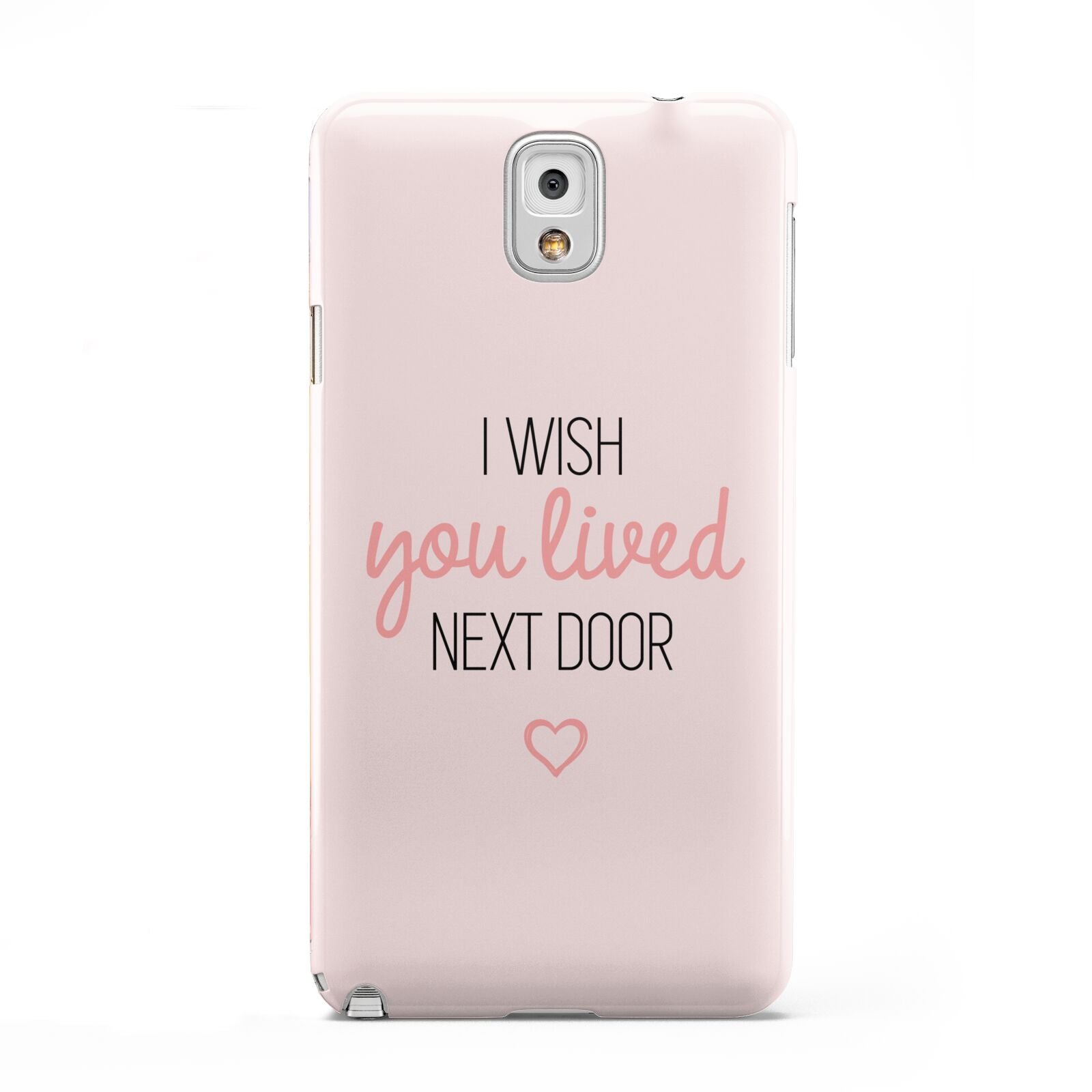 Pink Wish You Were Here Samsung Galaxy Note 3 Case