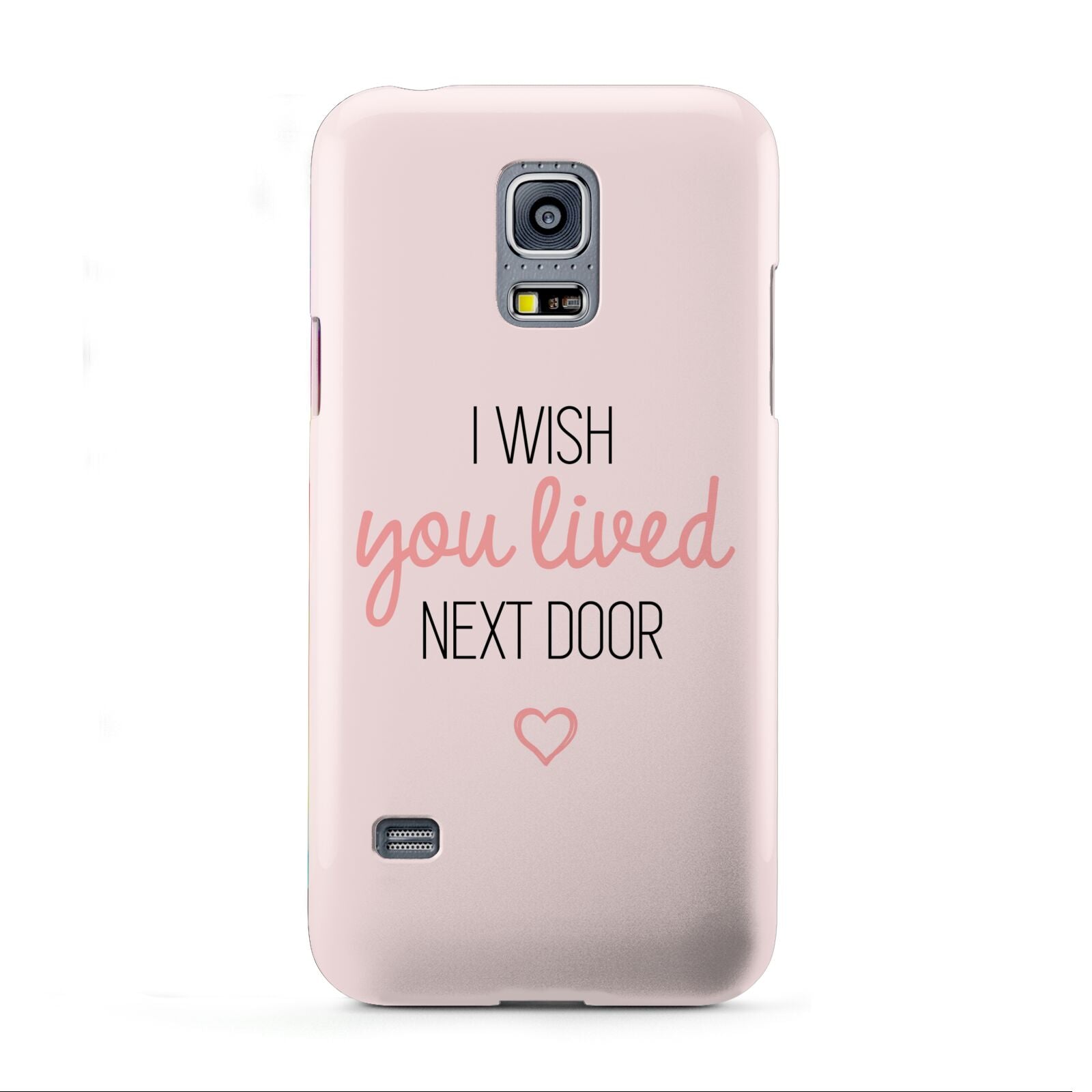 Pink Wish You Were Here Samsung Galaxy S5 Mini Case