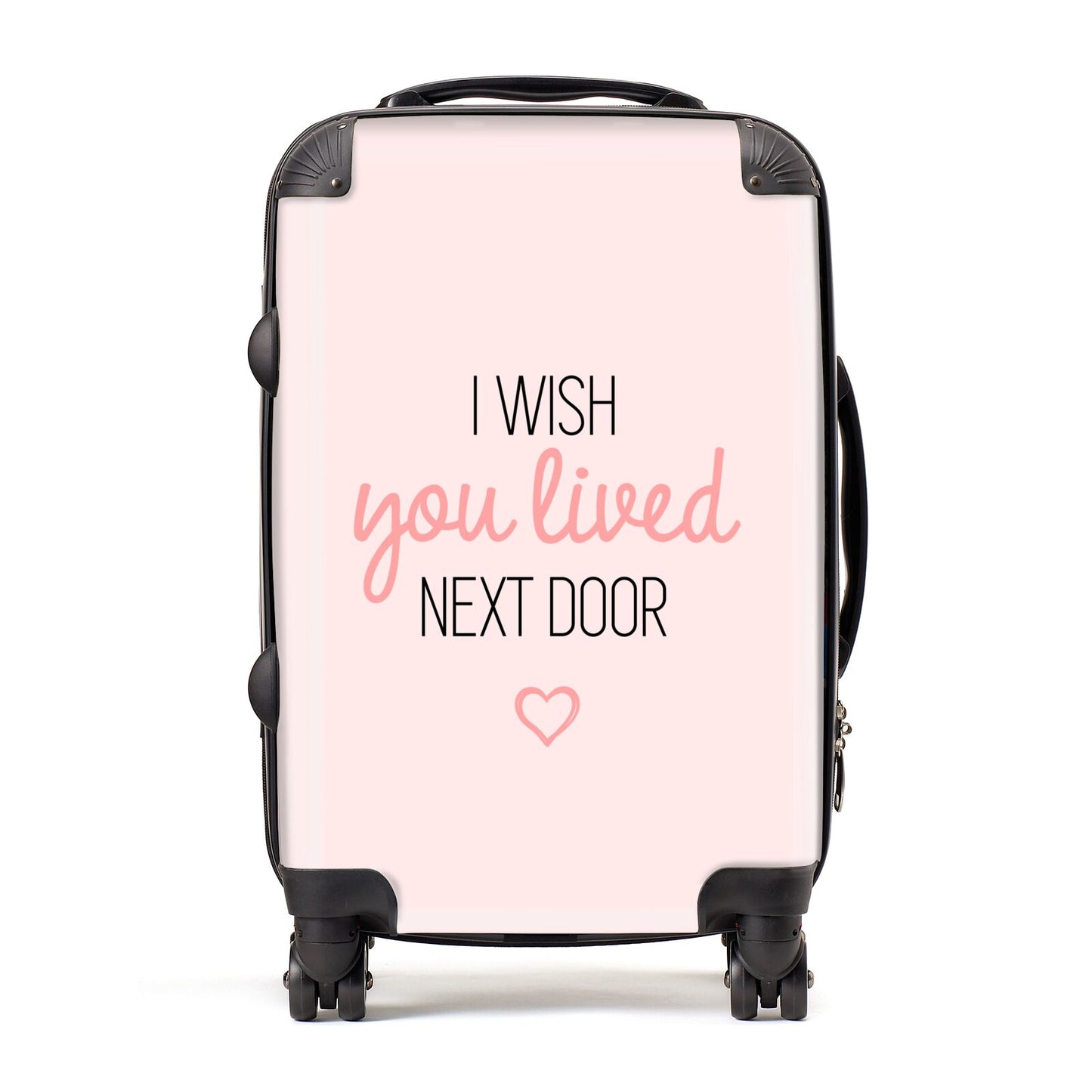 Pink Wish You Were Here Suitcase