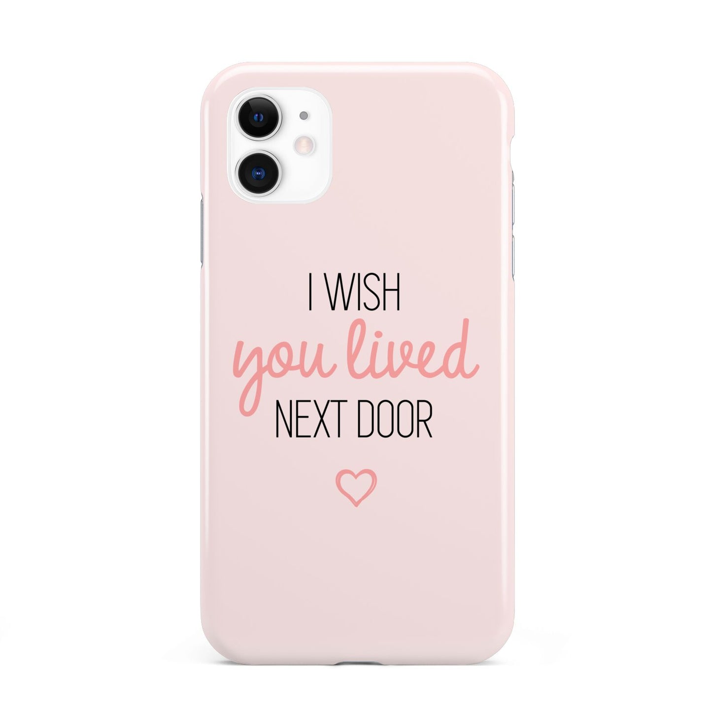 Pink Wish You Were Here iPhone 11 3D Tough Case