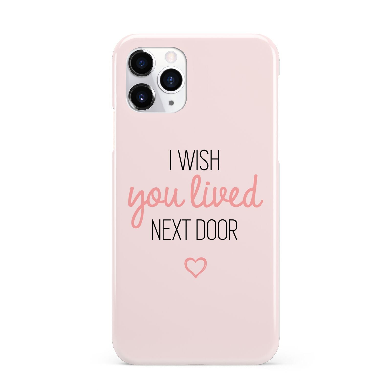 Pink Wish You Were Here iPhone 11 Pro 3D Snap Case