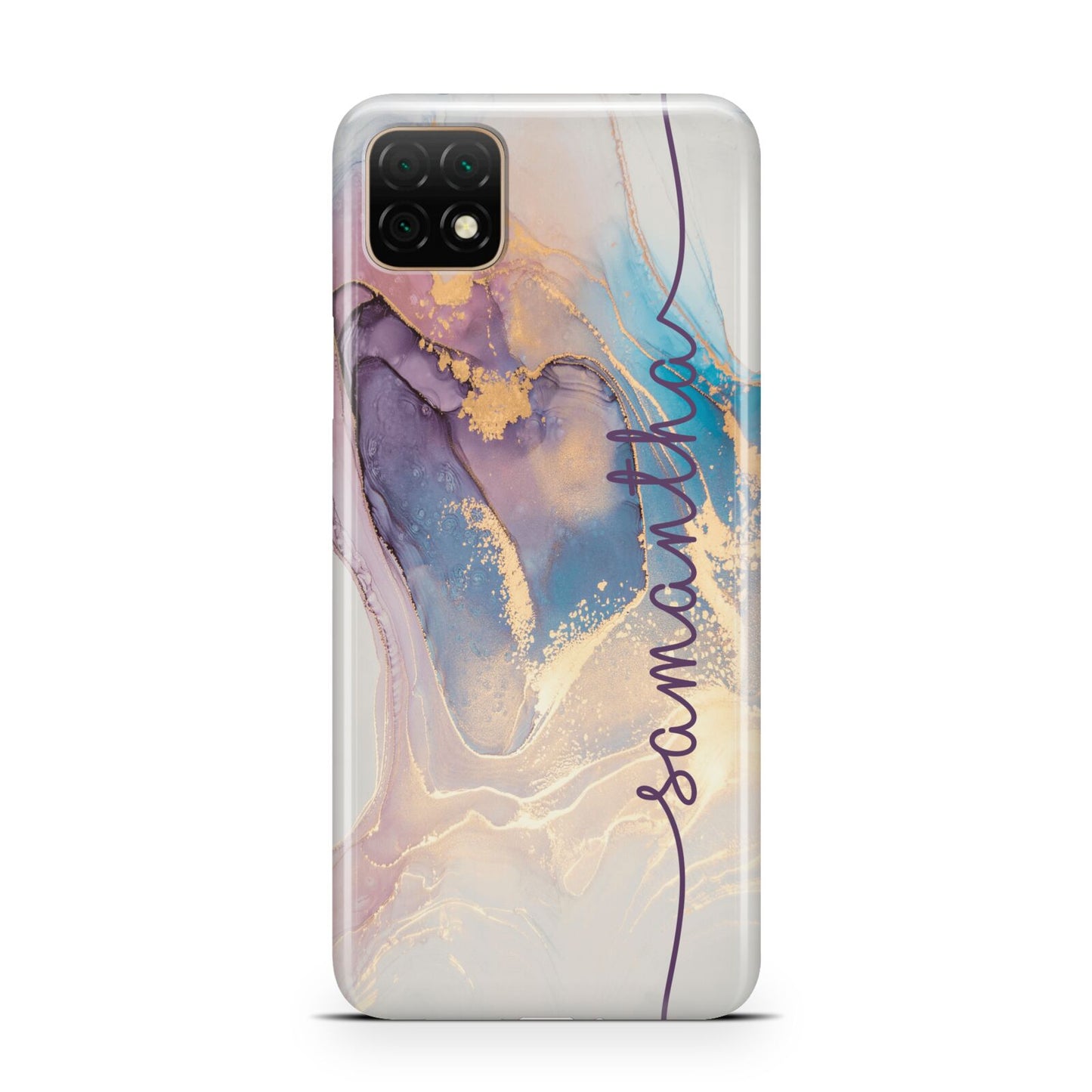 Pink and Blue Marble Huawei Enjoy 20 Phone Case