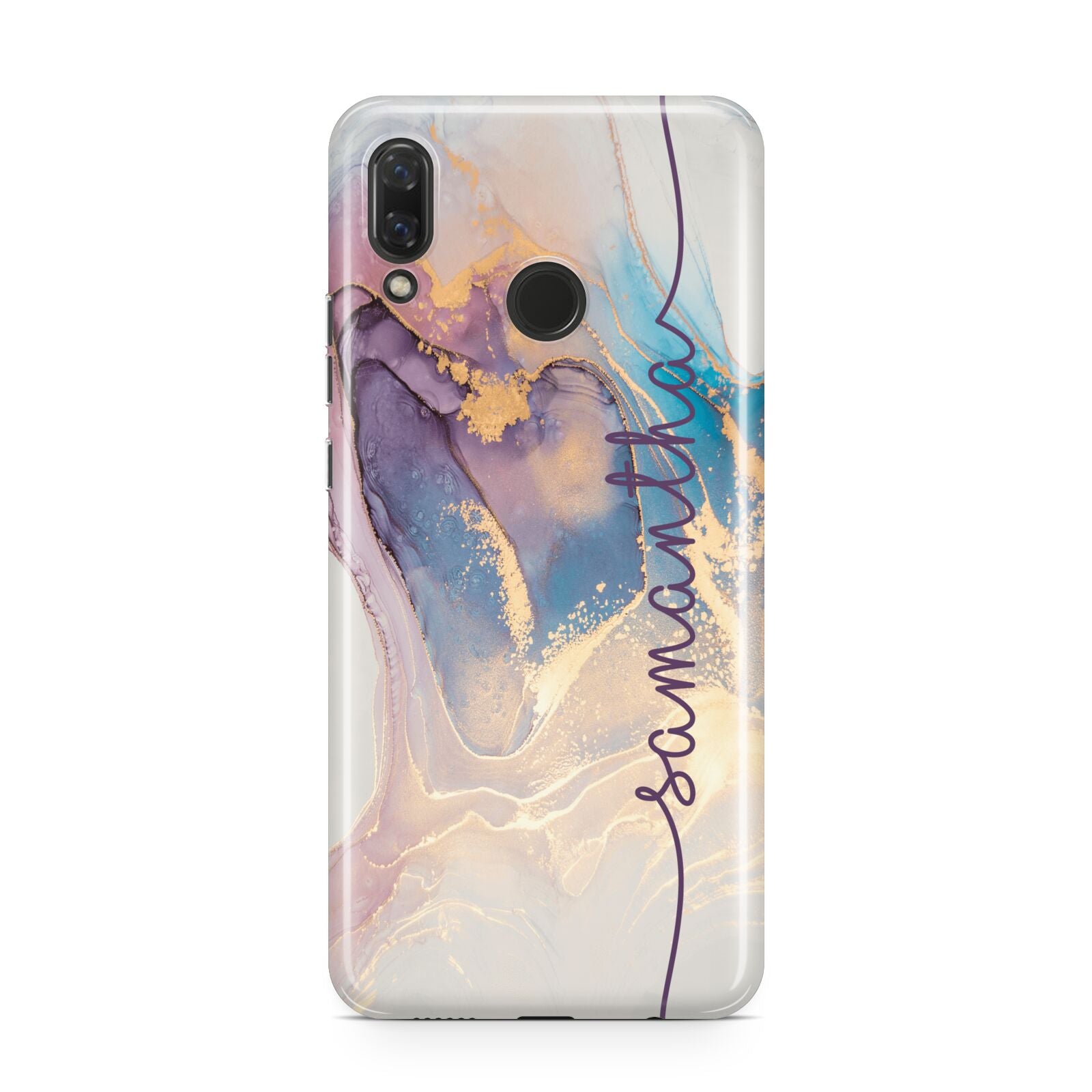 Pink and Blue Marble Huawei Nova 3 Phone Case